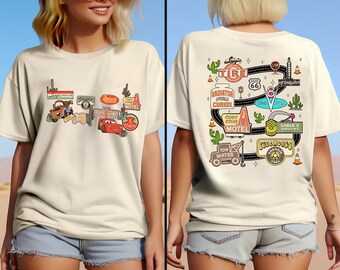 Disney Lightning McQueen Shirt, Radiator Springs Shirt, Disney Cars Land Shirt, Cars Characters Shirt, Piston Cup Shirt, Disney Cars Shirt