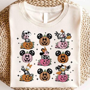 Disney Mickey and Friends Halloween Shirt, Spooky Season Shirt, Mickey Halloween Shirt, Trick Or Treat Shirt, Disney Halloween Party Shirt