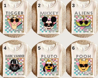 Disney All Characters Shirt, Disney Mickey Friends Shirt, Disney Toy Story Shirt, Disney Star Wars Shirt, Disneyland Family Matching Shirt