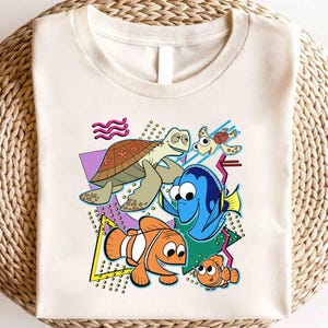Disney Finding Friends Shirt,Finding Nemo Shirt,Animal Kingdom Tee,Finding Nemo Character Shirt,Finding Nemo Birthday Party Shirt,Kids Shirt