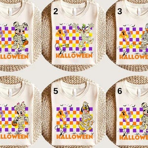 Disney Mickey and Friends Halloween Shirt, Spooky Season Shirt, Mickey Halloween Shirt, Trick Or Treat Shirt, Disney Halloween Party Shirt