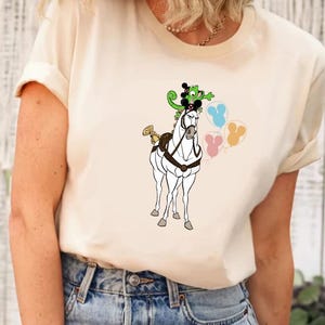 Disney Tangled Pascal And Maximus Wear Mouse Ears With Mickey Balloon Shirt, Disney Rapunzel Princess Shirt, Disney Tangled Rapunzel Shirt
