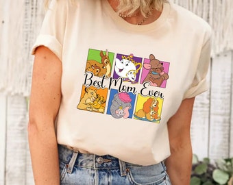 Disney Best Mom Ever Shirt,Mom Shirt,Disney Mama Shirt, Gift For Mom, Mom Life Shirt, Disney Mom Trip Shirt, Mother's Day Shirt, Mommy Shirt
