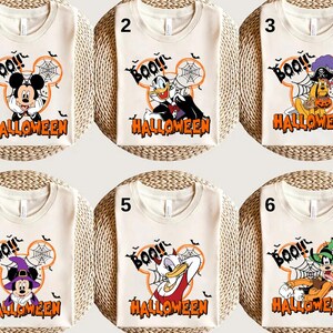 Disney Mickey and Friends Halloween Shirt, Spooky Season Shirt, Mickey Halloween Shirt, Trick Or Treat Shirt, Disney Halloween Party Shirt