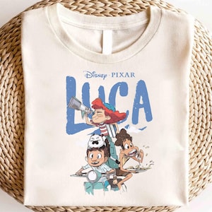 Disney Luca Shirt, Disney Luca Charaktere Shirt, Disney Süß Luca Alberto Shirt, Disney Luca und Freunde Shirt, Disney Familien Reise Shirt