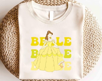 Camiseta da Disney A Bela e a Fera, Camiseta da Princesa Bela da Disney, Camiseta da Viagem de Aniversariante, Camiseta da Princesa Bela e a Fera, Camiseta da Disney Bela