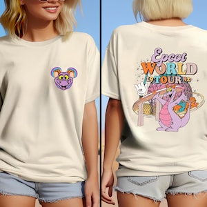 Disney Figment Two-Sided Shirt,Disney Epcot Figment Shirt,Disney Purple Dragon Shirt,One Little Spark Shirt,Figment Shirt, Magic Kingdom Tee