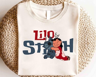 Camiseta de Disney Lilo y Stitch: Amigos, Camiseta de Disney Stitch, Camiseta de Ohana de Stitch, Camiseta de Ohana significa familia, Camiseta del Reino Mágico, Camiseta de Hawái