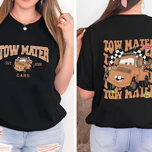 Camisa Disney Two Sides Tow Mater Cars, camisa Pixar Mater, camiseta Piston Cup Legend, camisa Disney Cars, camisa Disney Tow Mater, camisa McQueen Cars
