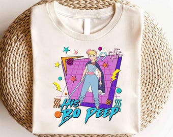 Camiseta de Disney His Bo Peep, camiseta de Toy Story Bo Peep, camiseta de Disney Girl Trip, camiseta de Toy Story, camiseta de personajes de Toy Story, camiseta familiar a juego
