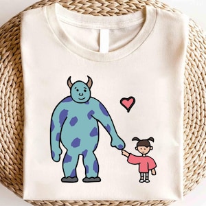 Disney Monsters Watercolor Shirt, Disney Monsters University Shirt,Monsters Inc Shirt,Monsters Boo Shirt,Monsters Mike Tee,Monsters Kids Tee