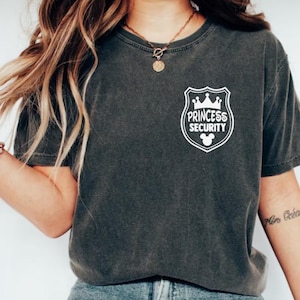 Disney Princess Security Shirt, Dad Security Shirt, Gift For Dad, Fathers Day Gift, Boyfriend Gift, Disney Princess Shirt,Disney Dad Shirt