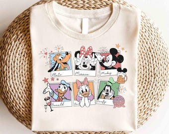 Disney Mickey And Friends World Tour Shirt, Disney Around The World Shirt, Mickey Minnie Shirt, Epcot Festival Shirt, Daisy And Donald Shirt
