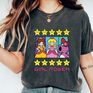 Super Mario Princess Shirt, Princess Squad Shirt, Super Mario Friends Shirt, Princess Peach Shirt, Mario Shirt,Super Mario Birthday Shirt