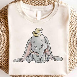 Disney Dumbo Watercolor Shirt, Disney Dumbo Shirt, Dumbo The Flying Elephant Shirt, Magic Kingdom Shirt, Disney Famaily Vacation Shirt