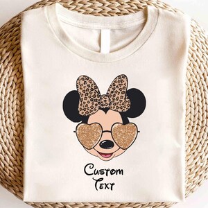 Disney Minnie Mouse Safari Shirt,Disney Animal Kingdom Matching Shirt,Disney Safari Tee,Disney Minnie Mouse Leopard Shirt, Disney Girl Shirt