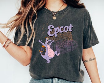 Vintage 90s Clothing Walt Disney World Epcot Center Park Figment
