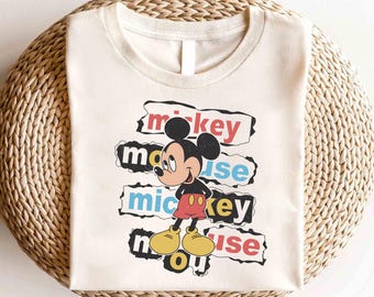 Retro Mickey Mouse Shirt, Disney Mickey Shirt, Vintage Mickey Shirt, Classic Mickey Shirt,Magic Kingdom Shirt,Disney Mickey Mouse Pose Shirt