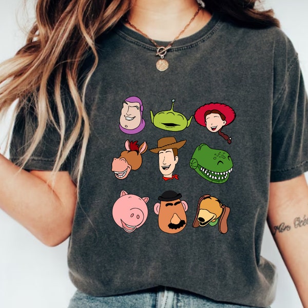 Vintage Disney Toy Story Shirt, Toy Story Characters Shirt,Toy Story Shirt, Toy Story Family Shirt,Disney Toy Story Birthday Shirt