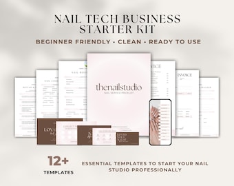 Nail Tech Business Starter Kit | Forms, Policies, Templates (Digital Download)