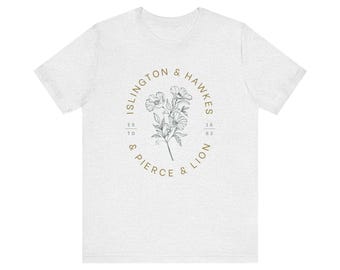 Emma M Lion Gift T-shirt, Unselected Journals Fan Tee, Beth Brower Novels, Book Lovers of Regency Era Novels, Islington Hawkes Pierce