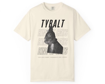 Emma M Lion Gift T-shirt, Tybalt the King of Cats Shirt, Beth Brower Book Tee, Unselected Journals Merch, Graphic Tee, Grunge style top