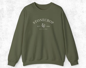 Emma M Lion Sweatshirt Geschenk, Islington Stonecrop Rundhalsausschnitt, The Unswählte Journals Merch, Beth Brower Fan, Buchliebhaber Top, Pullover für Frauen