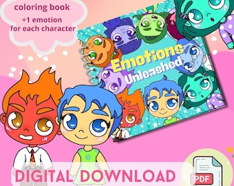 Avatar World Paper Doll: Emotions Busy Book (Digital Download)