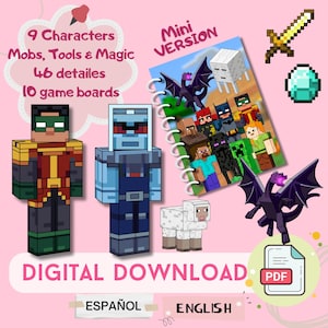Paper Game | Printable Paper Doll | busy book | Digital download