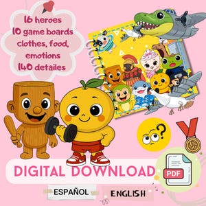 Paper doll | Printable quiet book | busy book | Digital download