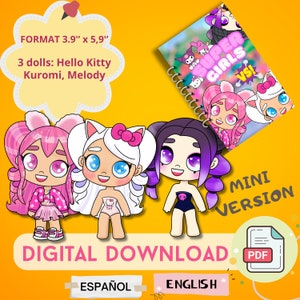 Avatar world busy book / casa delle bambole toca boca / libro tranquillo toca boca / download digitale