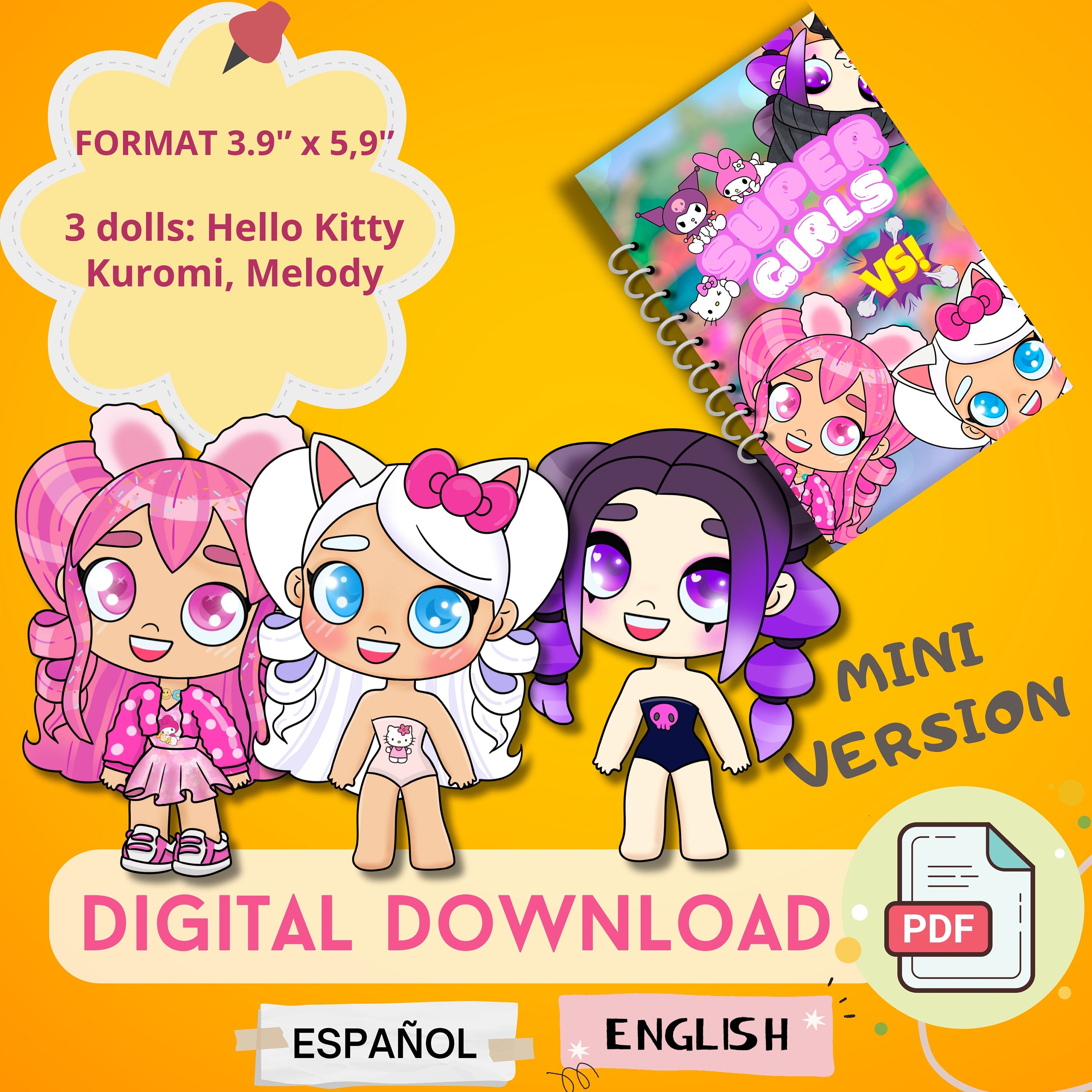 Avatar World Busy Book: Hello Kitty & Friends (digital Download 