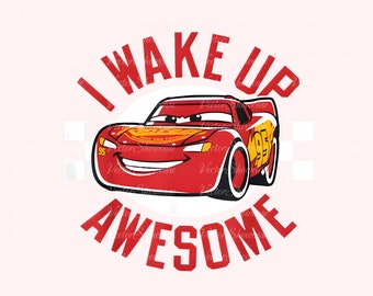 Cars Png, Lightning McQueen Png - Svg, Think Fast Cars Png - Svg, Png Cars Sublimation Design, Only Png, Digital File, Instant Download