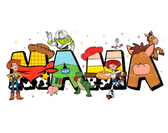 Mama Cartoon Car Movie PNG, Family Vacation Png, Retro Mama Png, Mom Shirt Png, You've Got A Friend In Me Png, Car 95 Png, Digital Download