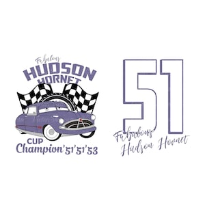 Retro Hudson Hornet Png Bundle, Hudson Hornet Png, Cars Shirt Png, Family Vacation Png, Cars Png, Digital File, Only Png