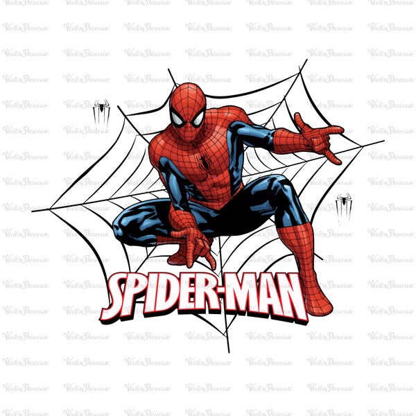 Spiderman Png - Svg - Digital Instant Download - Spiderman Sublimation Designs - Avengers png - Superhero Png and Svg File