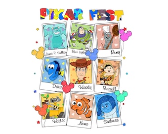 Descarga de camisetas de Toy Story Pixar Fest 2026, Disneyland Toy Story PNG, Pixar Fest 2026 PNG, Toy Story PNG, Películas de Disneyland Pixar