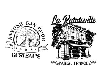 Ratatouille Svg, Ratatouille Png, Anyone Can Cook Svg, Ratatouille, Ratatouille Sublimation, Instant Download, Digital File