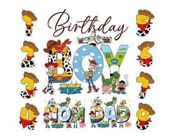 Birthday Boy Png, Toy Png, Family Birthday Party Png, Birthday Family, Vacay Mode Png, Birthday Gift Png, Family Trip, Digital Download