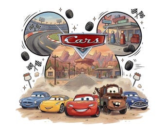 Autos McQueen PNG, Autos Freunde PNG, Lightning McQueen PNG, Autos Tow Mater, Autos transparenten Hintergrund, Autos druckbar, Autos Silhouette