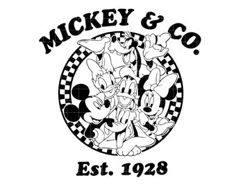Mickeyy & Co Est. 1928 PNG, Family Vacation SVG, Family Trip Png, Vacay Mode Svg, Magic Kingdom Png, Mickeyy Png, Mouse Svg, Digital Files