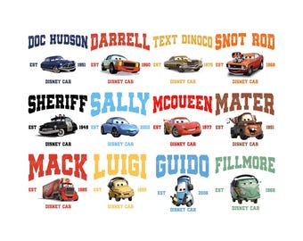 Cars Png Bundle, Cars Bundle, Cars Png, Cars Sublimation, Cars Birthday, Cars Shirt Design Bundle, Instant Download