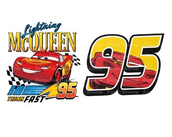 Cars Png, Lightning McQueen Png, Think Fast Cars Png, Png Cars Sublimation Design, Only Png, Digital File, Instant Download