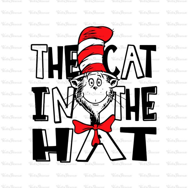 Dr. Seuss Png, The Cat In The Hat Png, Thing 1 Thing 2 Png, Green Eggs and Ham Png, Teach Love Inspire Png, Dr.Seuss for Teacher Gifts