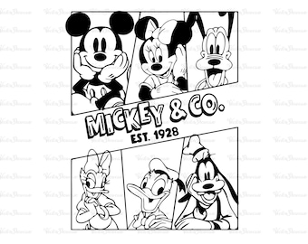 Mickeyy & Co Est. 1928 PNG, Family Vacation SVG, Family Trip Png, Vacay Mode Svg, Magic Kingdom Png, Mickeyy Png, Mouse Svg, Digital Files