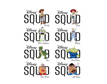 Retro To Infinity And Beyond Bundle Png, Toy Story Png, Family Vacation Png, Friend Squad Png, Vacay Mode Png, Magical Kingdom Png, Only Png