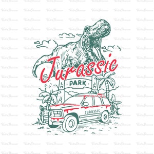 Jurassic Park svg, Jurassic World svg, Jurassic Park svg, svg Akte für Cricut Sublimation, Jurassic Park Shirt Png, digitale Datei
