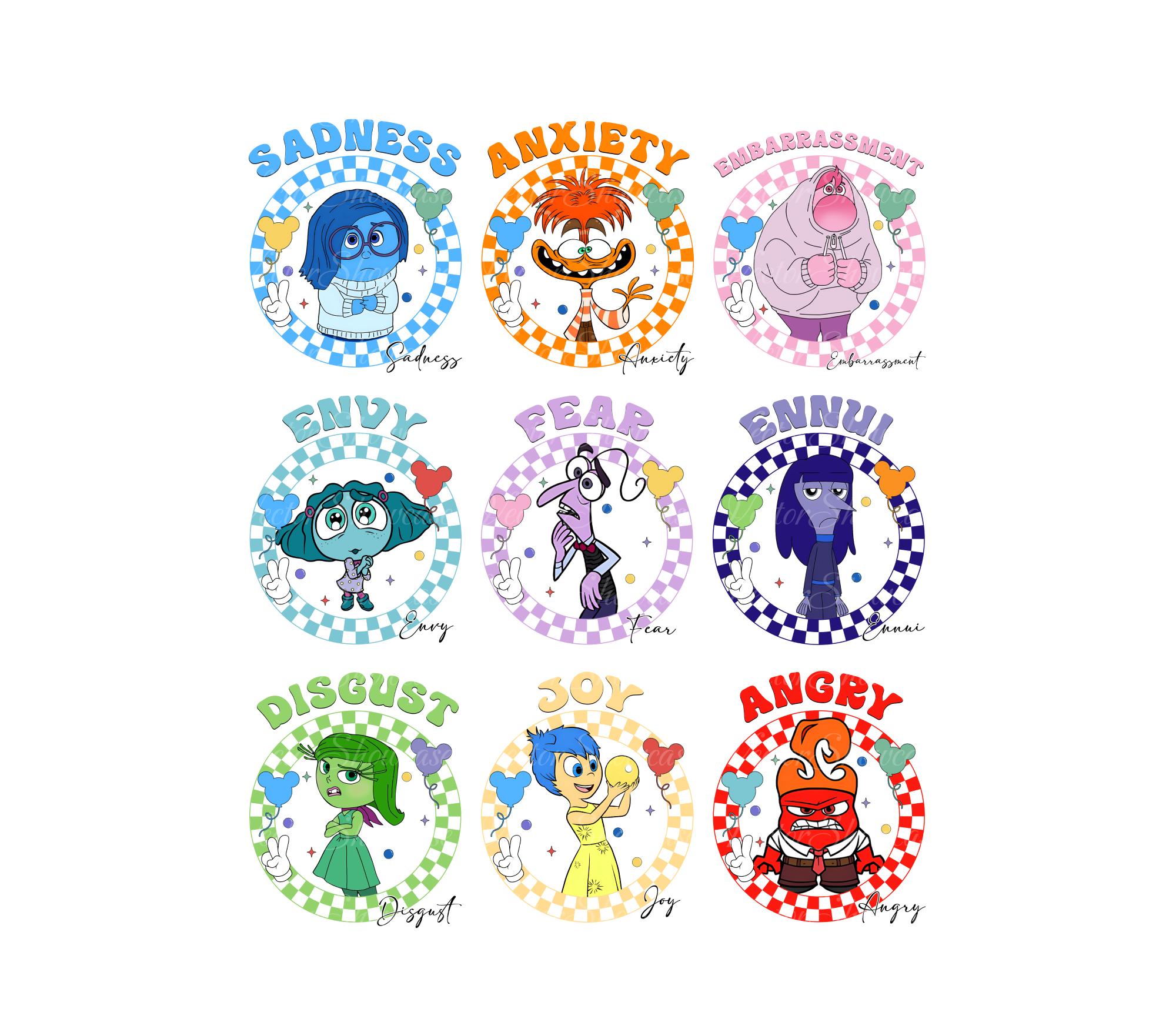 Today is a Core Memory Day Bundle Png, Inside Out 2 Png, All the Feels ...