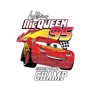 Cars Png, Lightning McQueen Png - Svg, Think Fast Cars Png - Svg, Diseño de sublimación de autos Png, Sólo Png, Archivo digital, Descarga instantánea