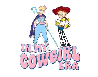 Toy Story Let's go Girls Png, Retro Toy Story Png, Toy Story Png, Jessie Png, Cowboy Girls Png, Girls Squad Png, Tylko Png, Plik cyfrowy